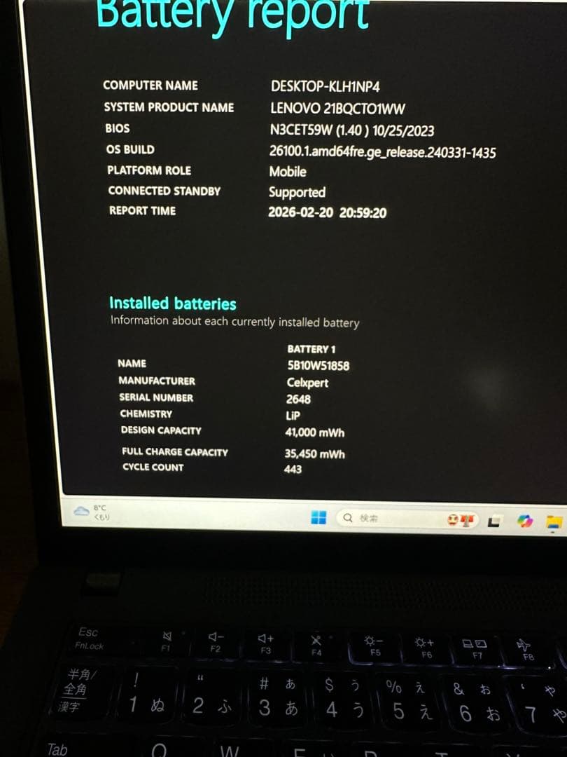 Windowsノート本体 Lenovo ThinkPad X13 gen3 i5-1235u 16/512