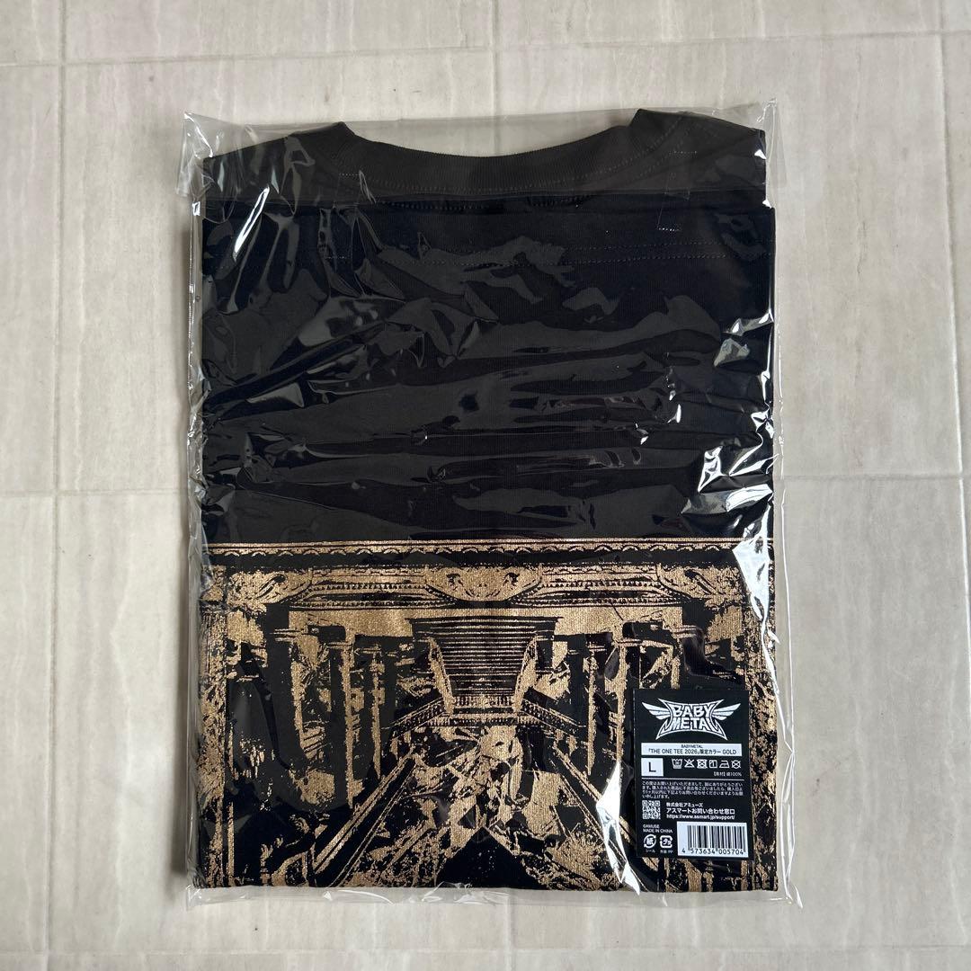 BABYL THE ONE Tシャツ GOLD Lサイズ 2026