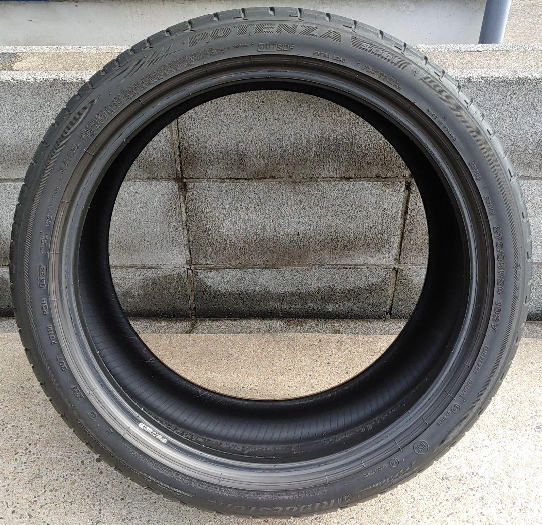 タイヤ・ホイール MARU BS POTENZA S001 RFT 275/35R20