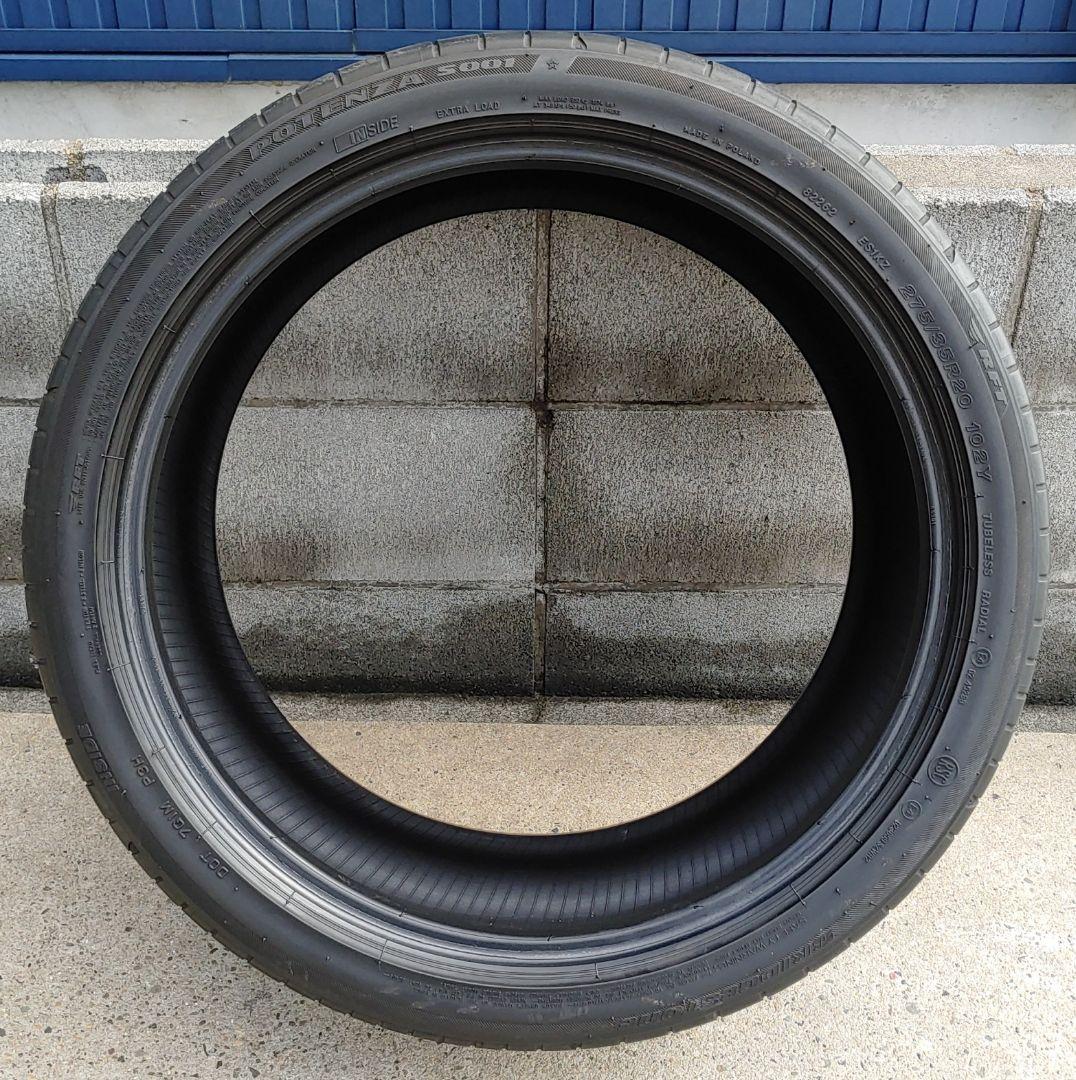 タイヤ・ホイール MARU BS POTENZA S001 RFT 275/35R20
