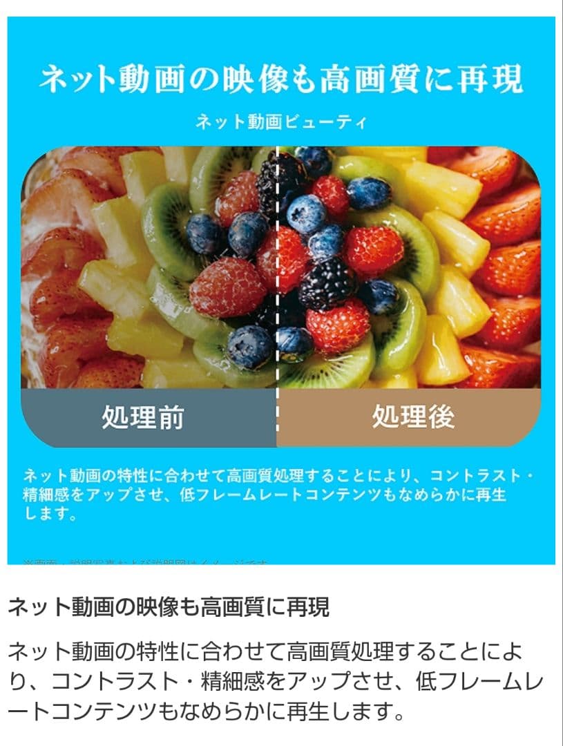 TOSHIBA REGZA テレビ 24型