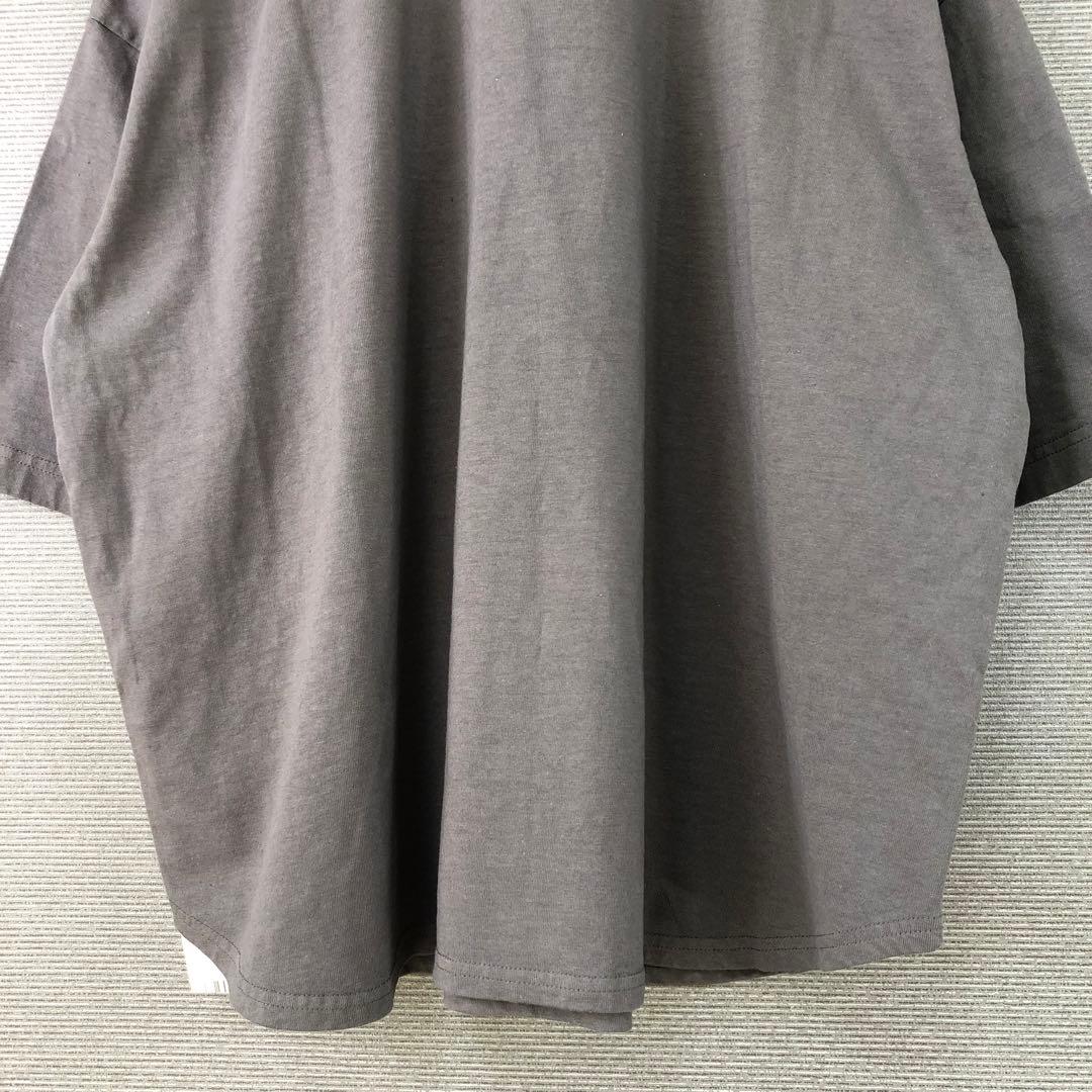 未使用品 nest robe【UpcycleLino】度詰め天竺刺繍Tee