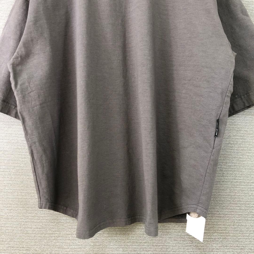 未使用品 nest robe【UpcycleLino】度詰め天竺刺繍Tee