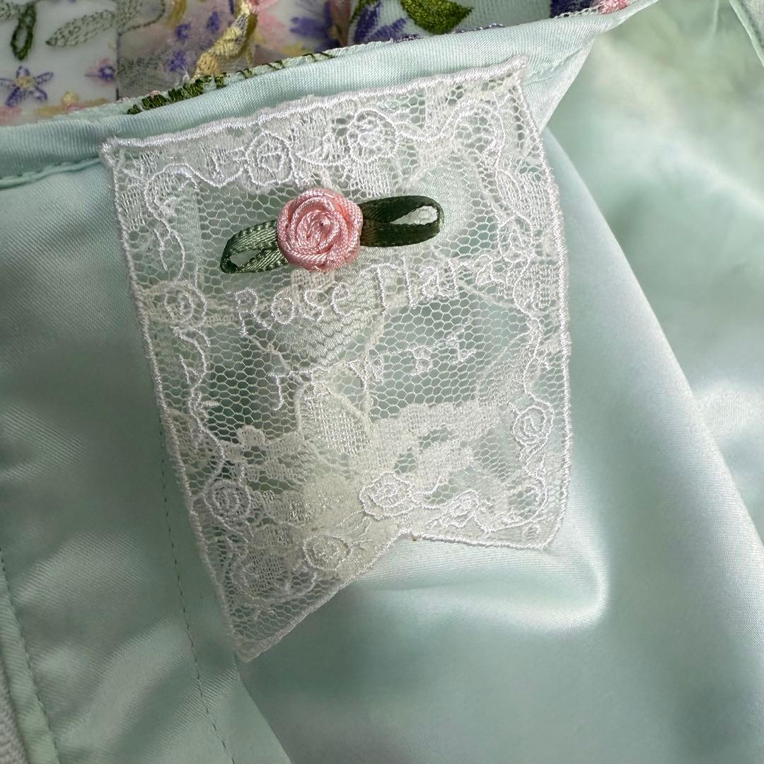 【タグ付き】Rose Tiara ローズティアラジュエル ワンピース 刺繍 お花
