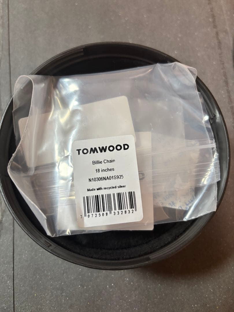 TOM WOOD Billie Chain 18inches シルバー925