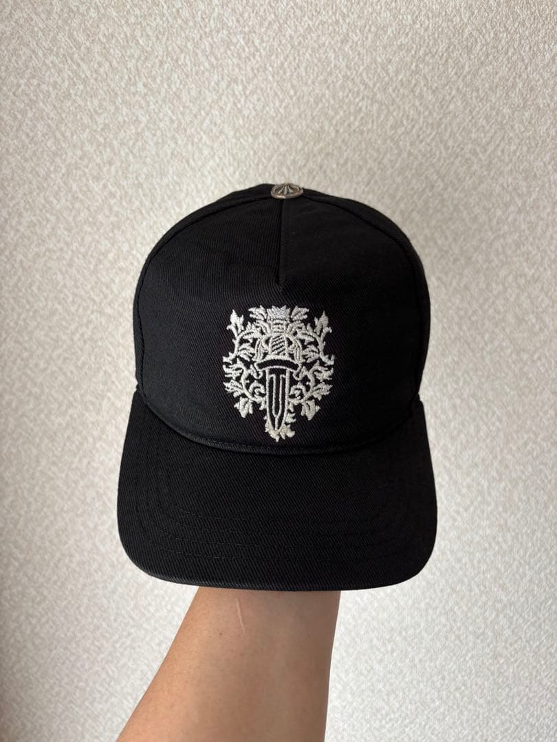 【希少】クロムハーツキャップ　タガー刺繍　ブラック　国内正規品
