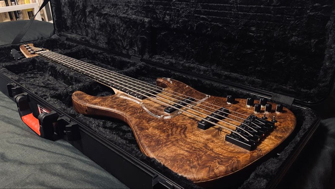 ベース Wood Custom Guitars Vibe-5
