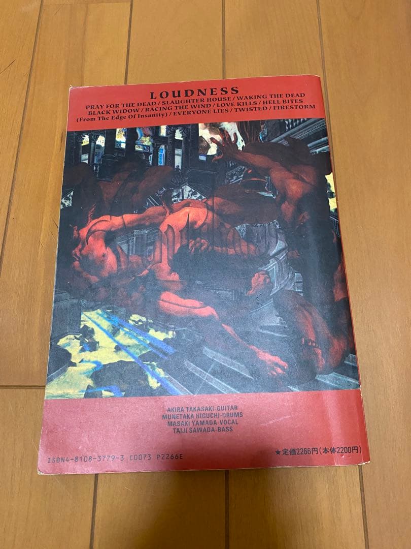 LOUDNESS バンドスコア タブ譜