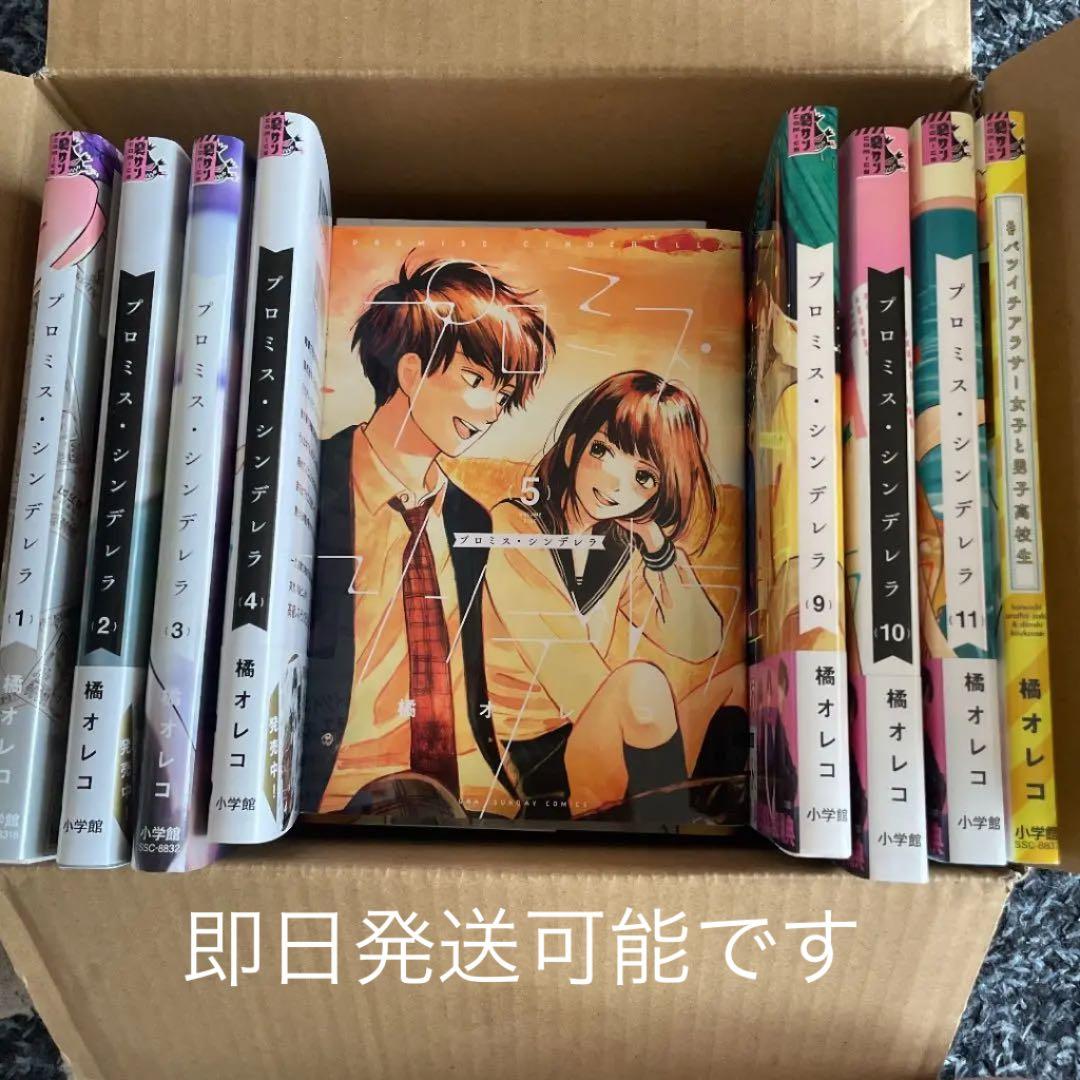 【即日発送可能、バラ売り不可】プロミス・シンデレラ 1-11＋番外編