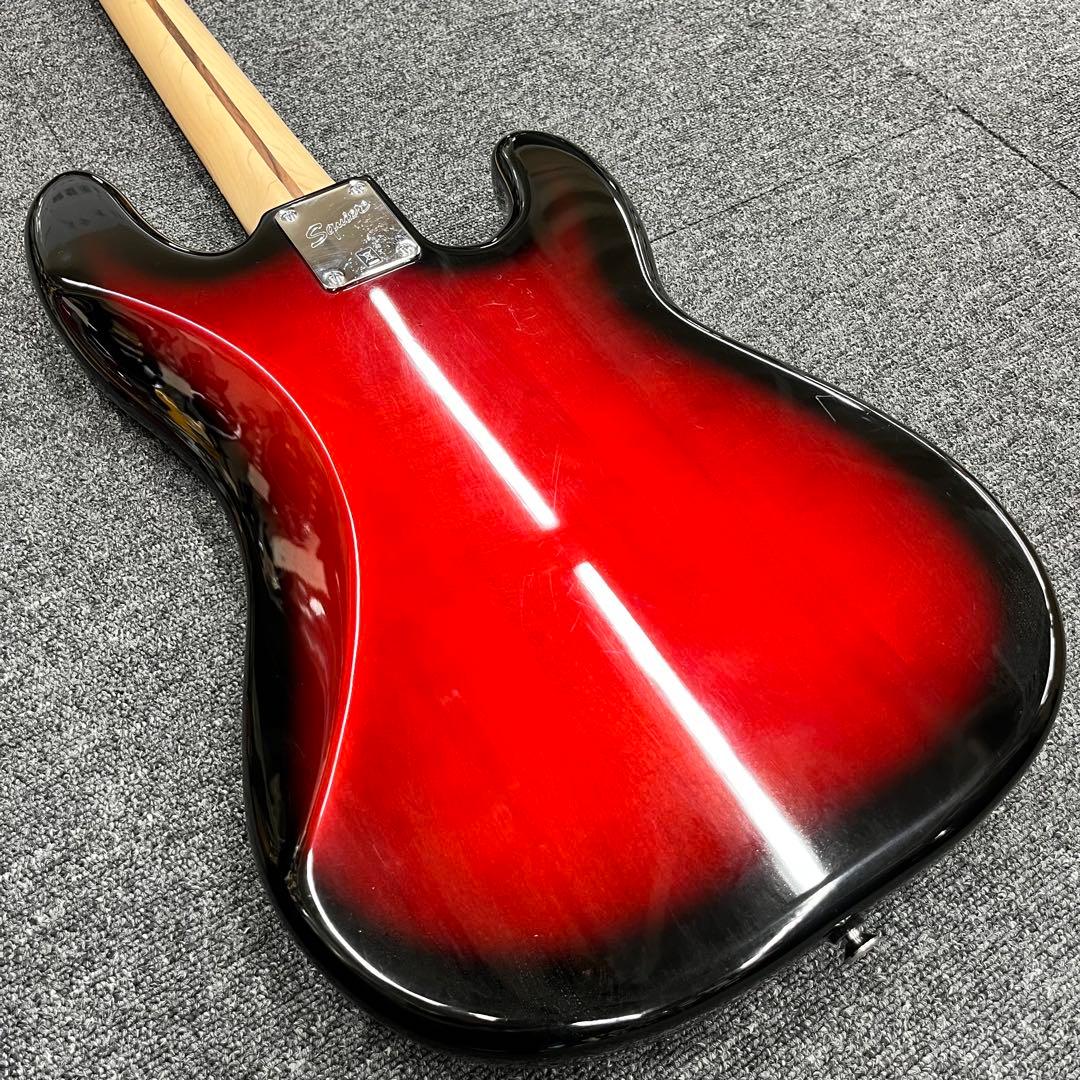 【11729】【左利き用】 Squier by Fender PJ レッド 鼈甲