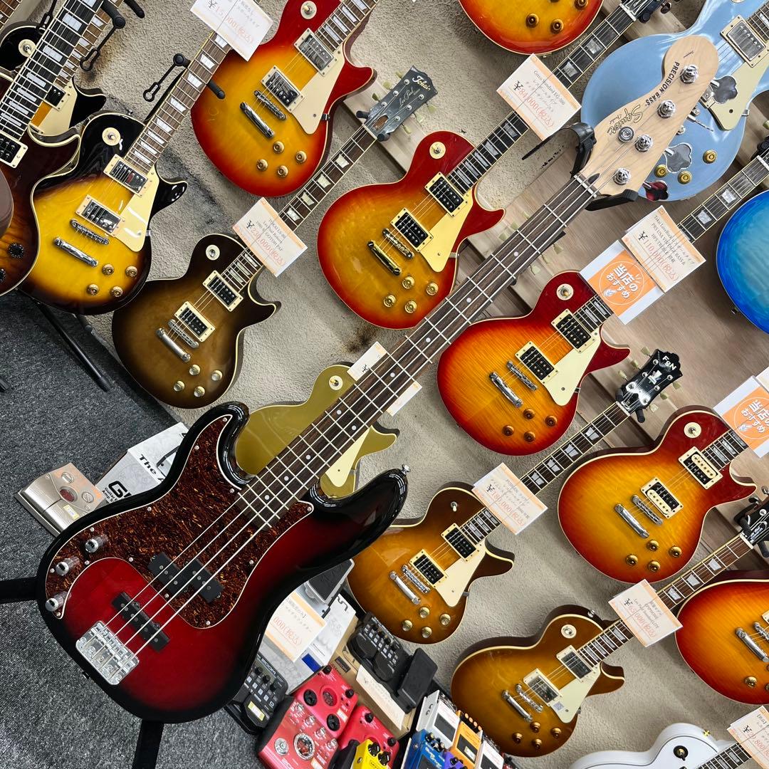【11729】【左利き用】 Squier by Fender PJ レッド 鼈甲
