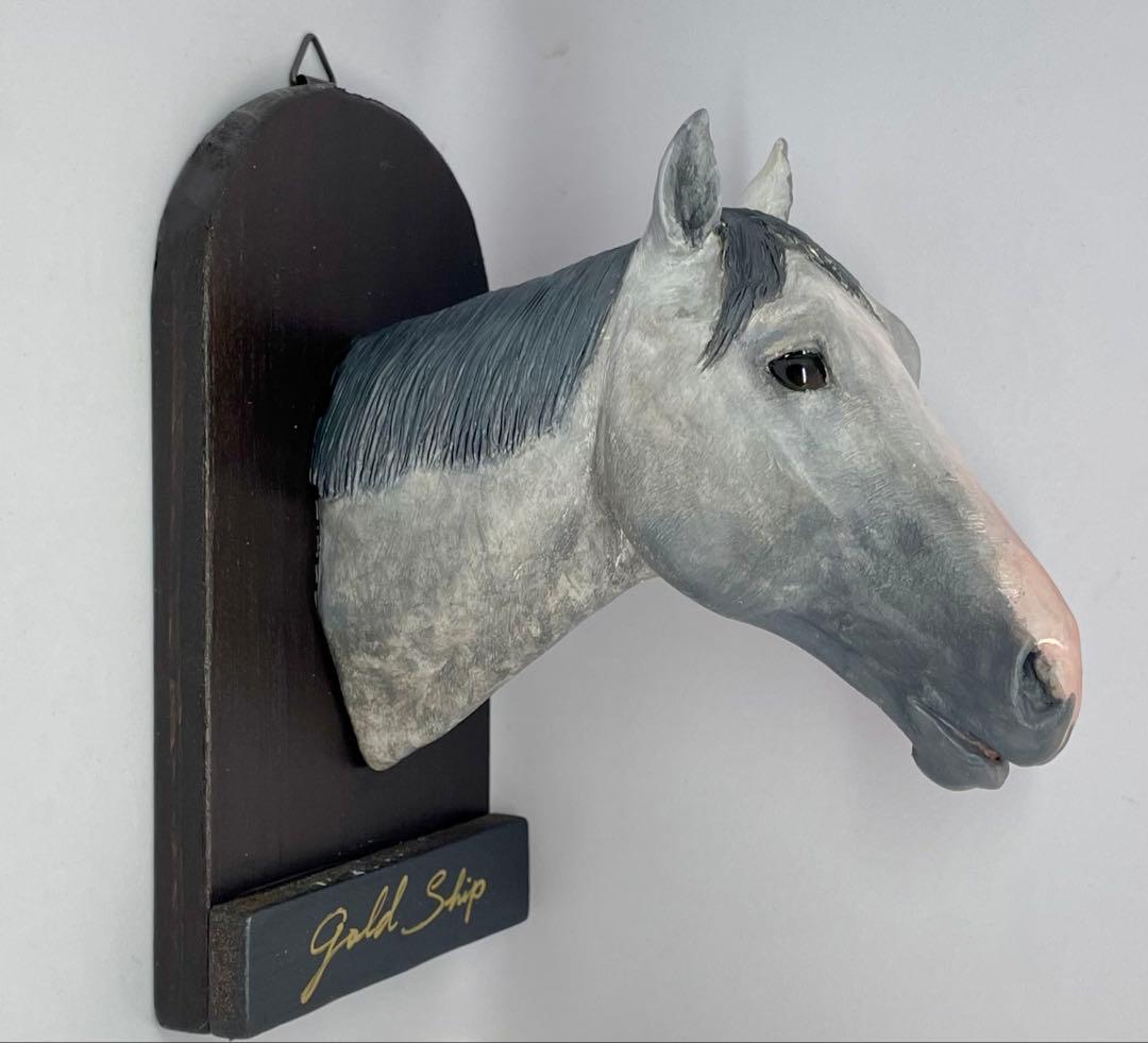 【競馬】ゴールドシップ・壁掛けオブジェ《優優様リクエスト品》