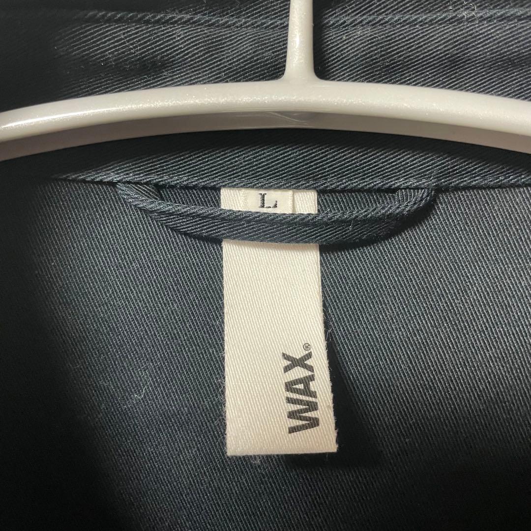 WAX thm/長袖シャツジャケット/TOOL POCKET JACKET L