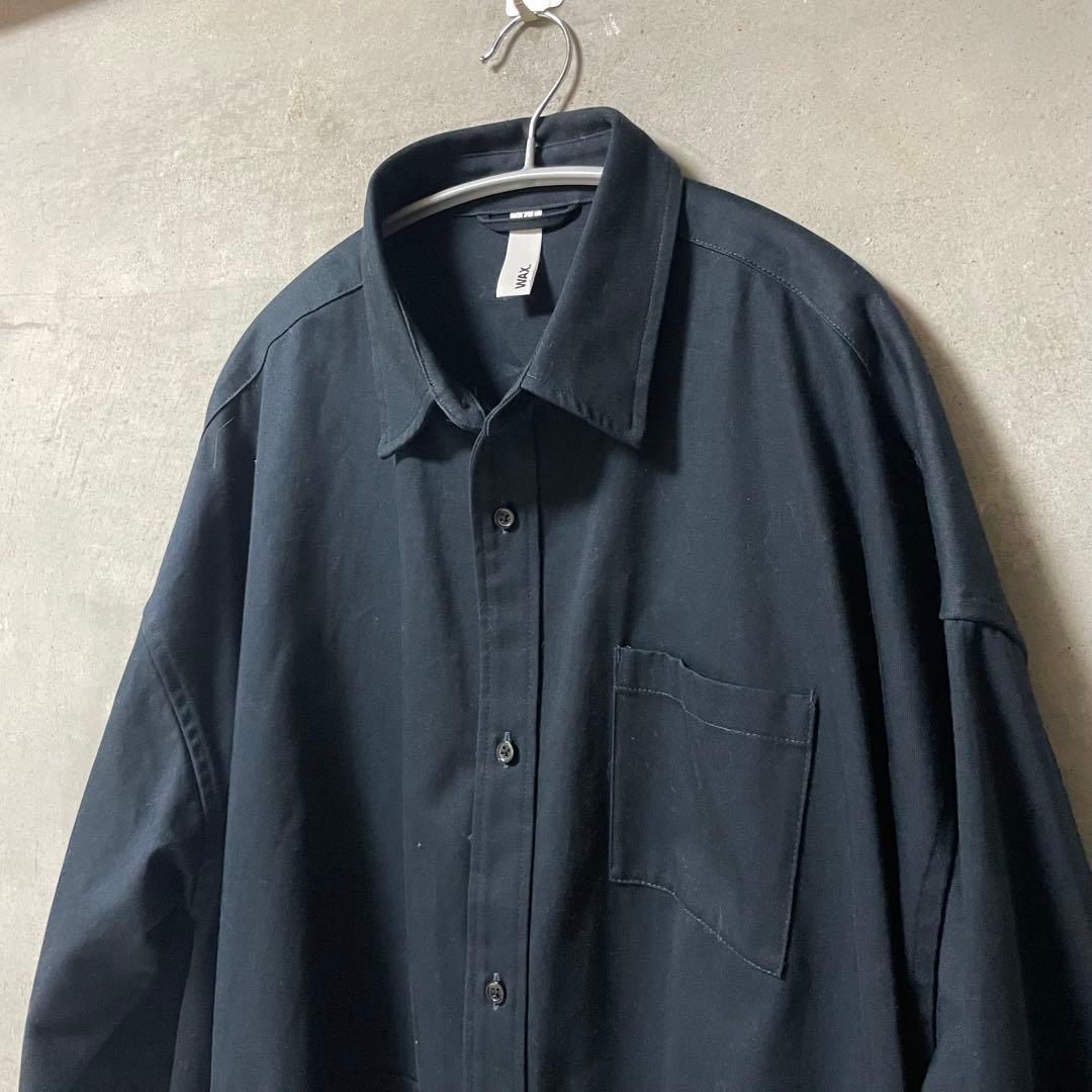 WAX thm/長袖シャツジャケット/TOOL POCKET JACKET L