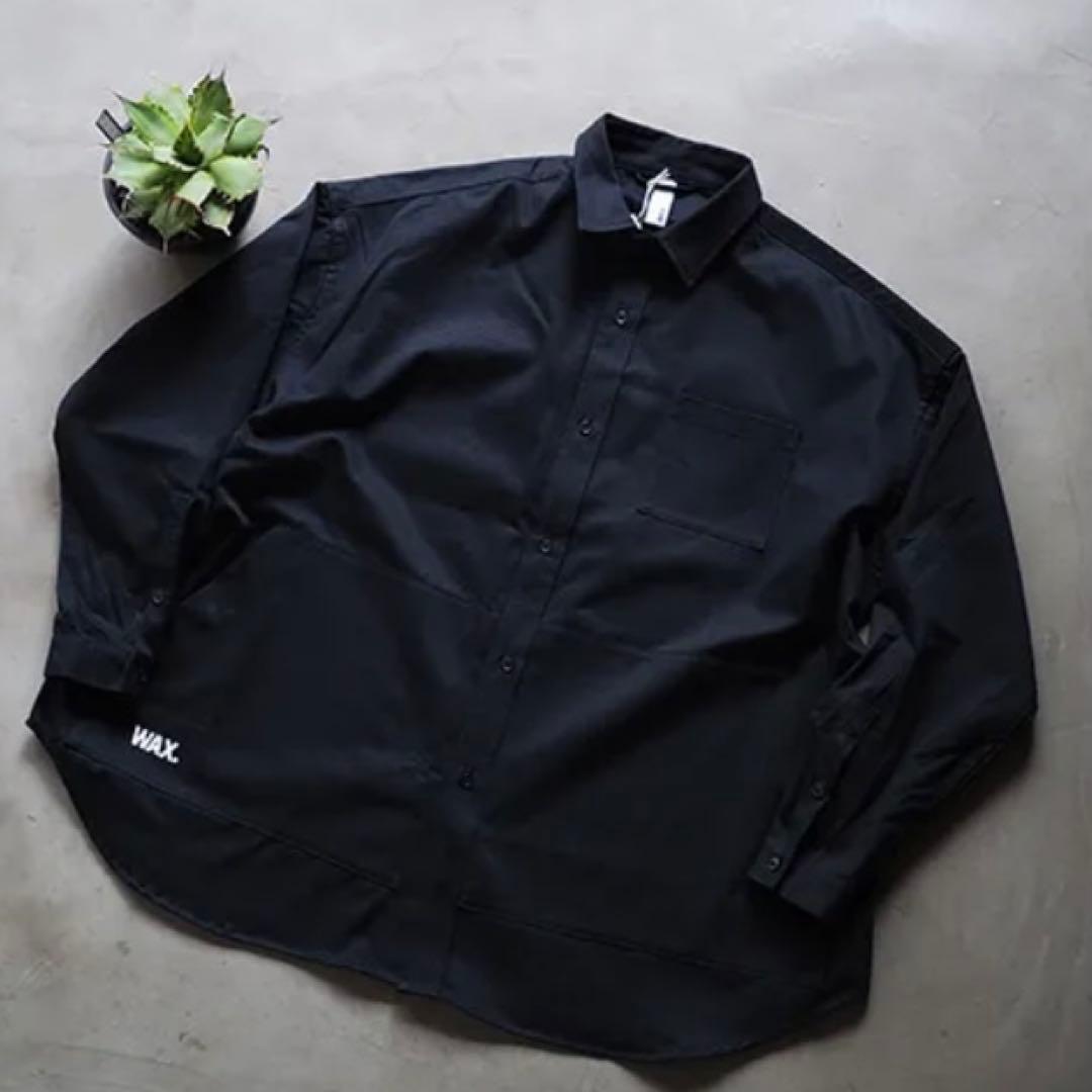 WAX thm/長袖シャツジャケット/TOOL POCKET JACKET L