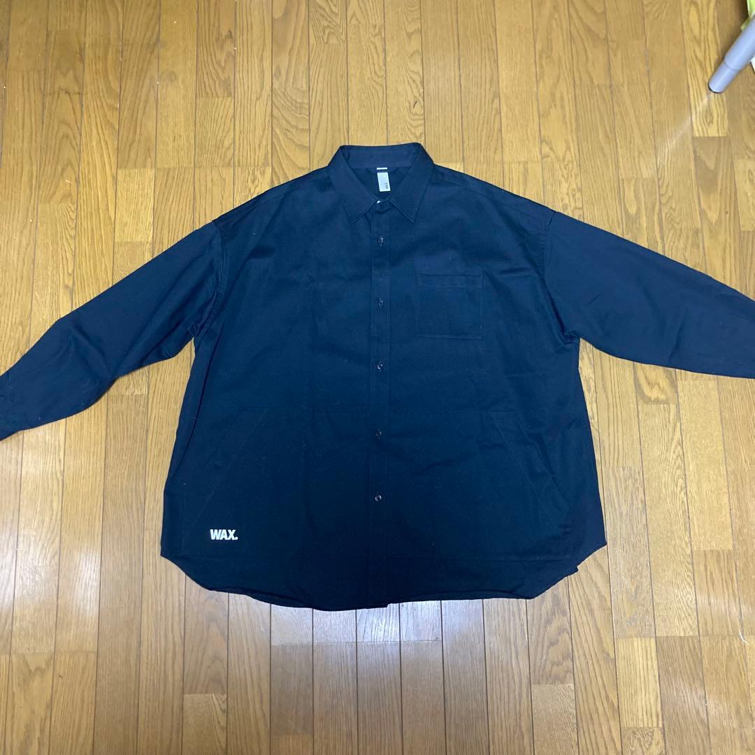WAX thm/長袖シャツジャケット/TOOL POCKET JACKET L