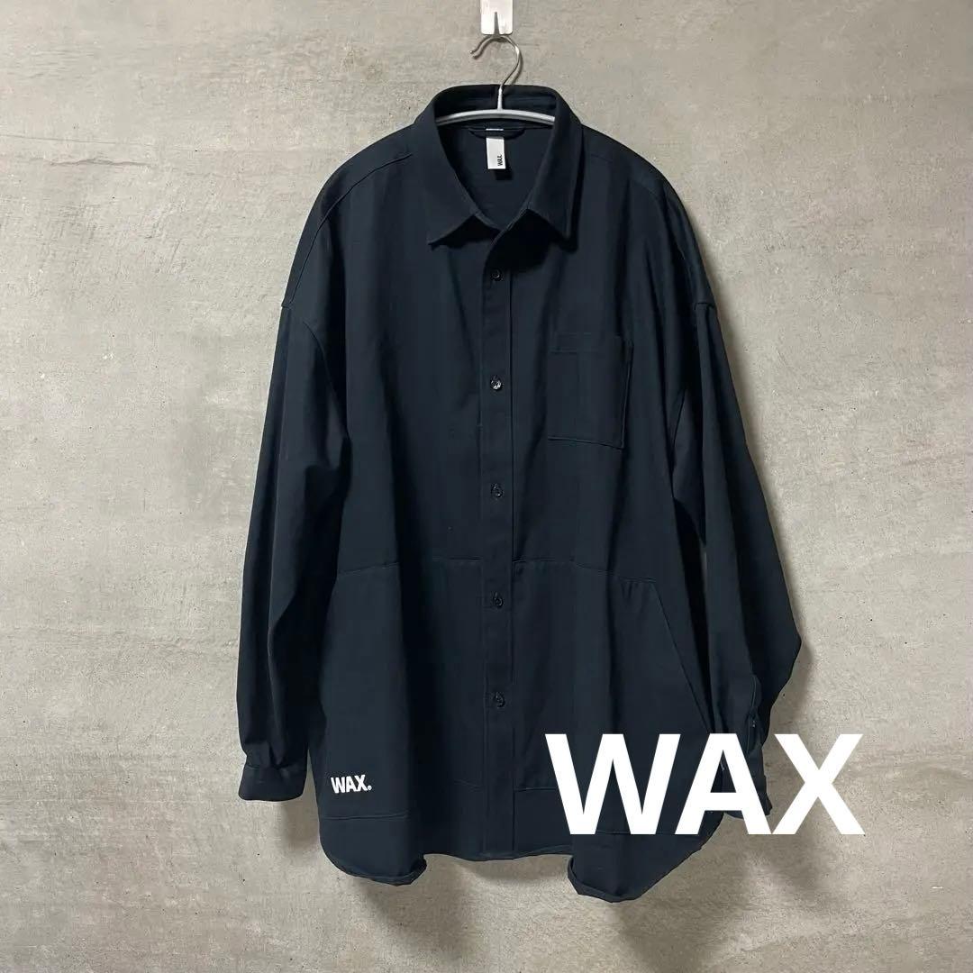 WAX thm/長袖シャツジャケット/TOOL POCKET JACKET L