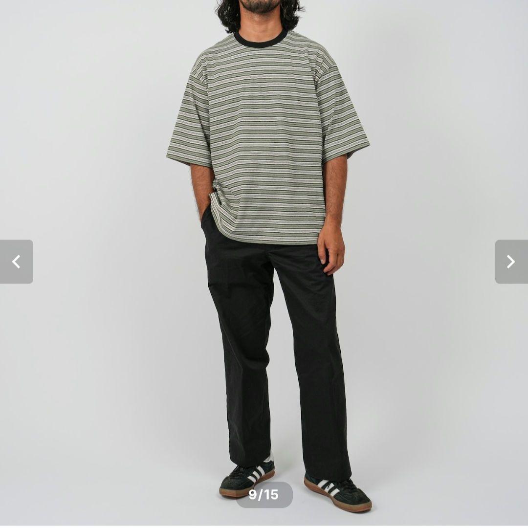 トップス OVY Multi Border Relax Fit T-shirts