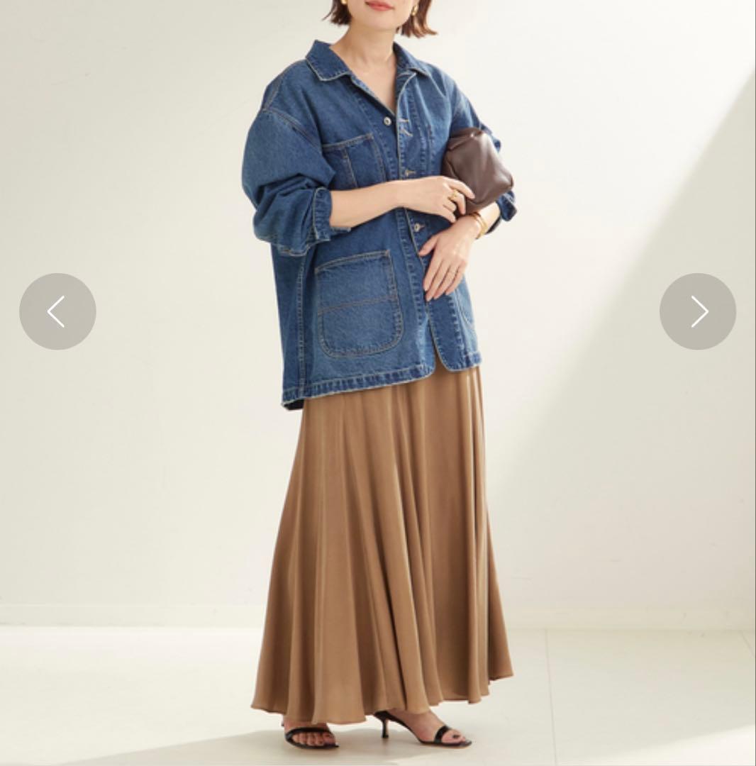 2025年モデル☆plage Washable Fibril ロングスカート