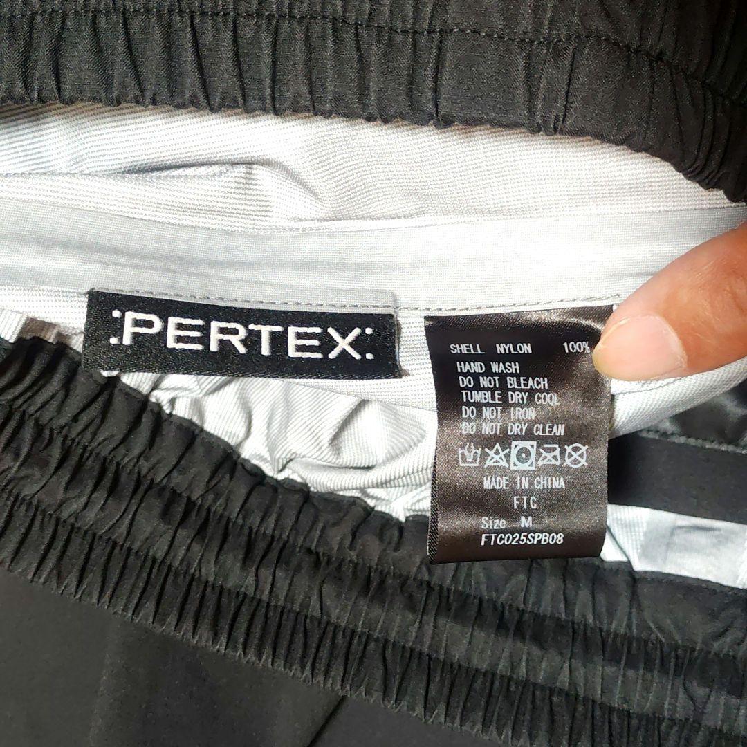 新品 M FTC PERTEX 3L SHELL PANT Black 黒