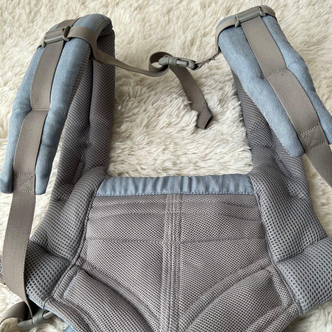 【美品】ergobaby オムニ360クールエアメッシュ 抱っこ紐 ライトブルー
