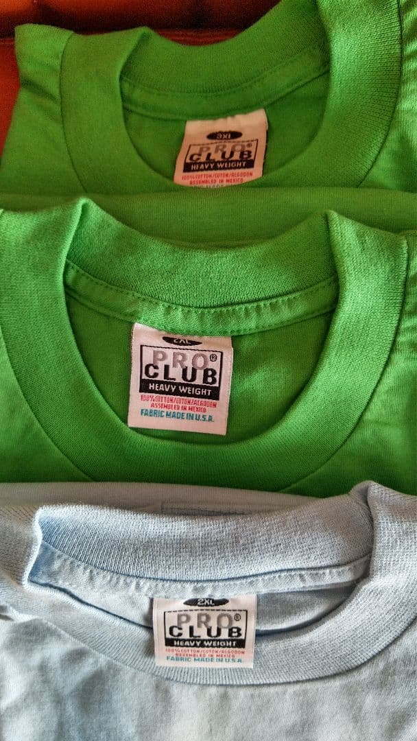 大量 未使用 まとめて PRO CLUB USA ヘビーウェイト 半袖Tシャツ