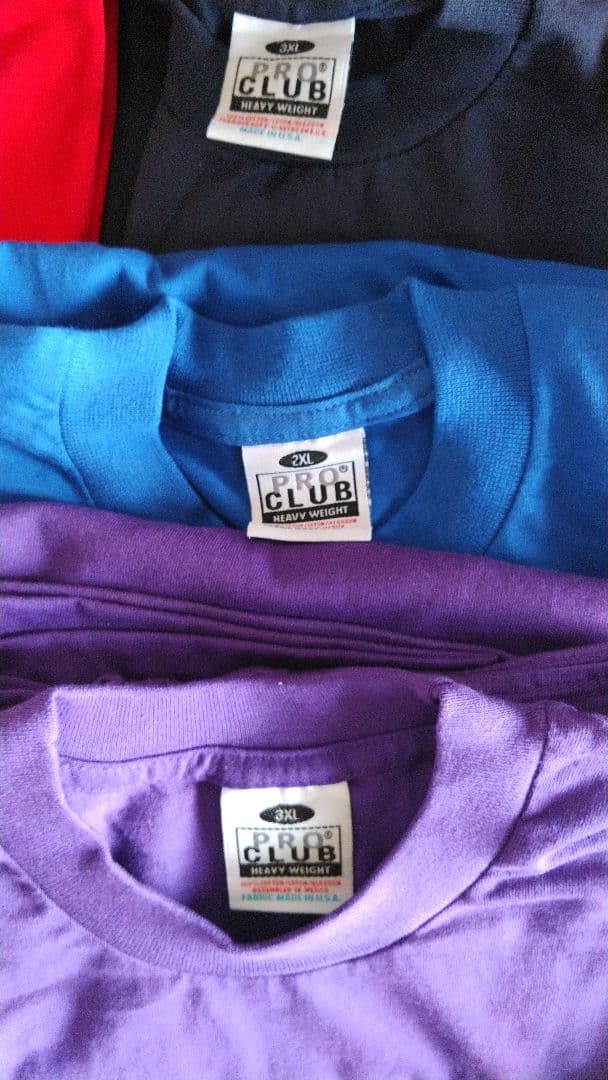 大量 未使用 まとめて PRO CLUB USA ヘビーウェイト 半袖Tシャツ