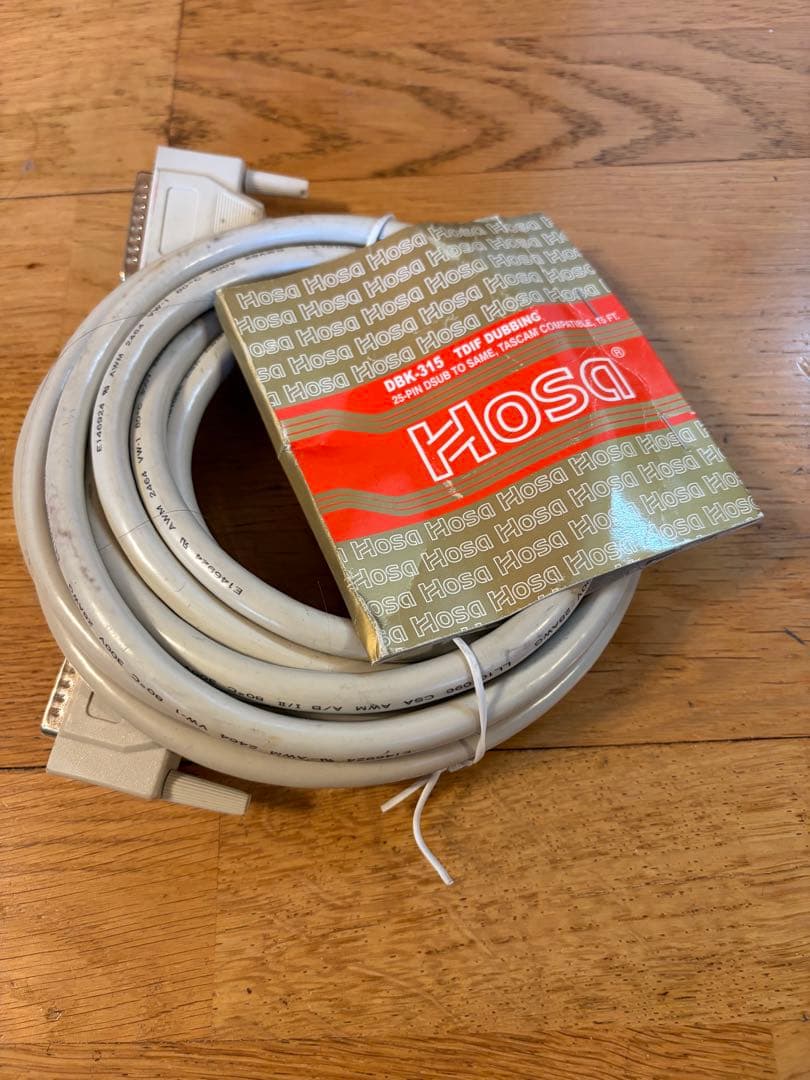 未使用 Hosa DBK-315 4.5m TDIF用ケーブル