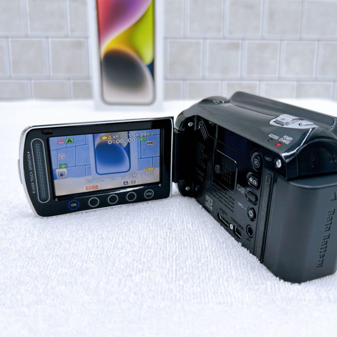 JVC Everio HD ビデオカメラ GZ-HD620 バッテリー付き