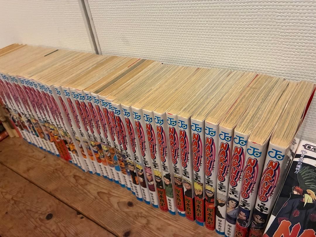 NARUTO 全72巻+ファンブック5冊セット
