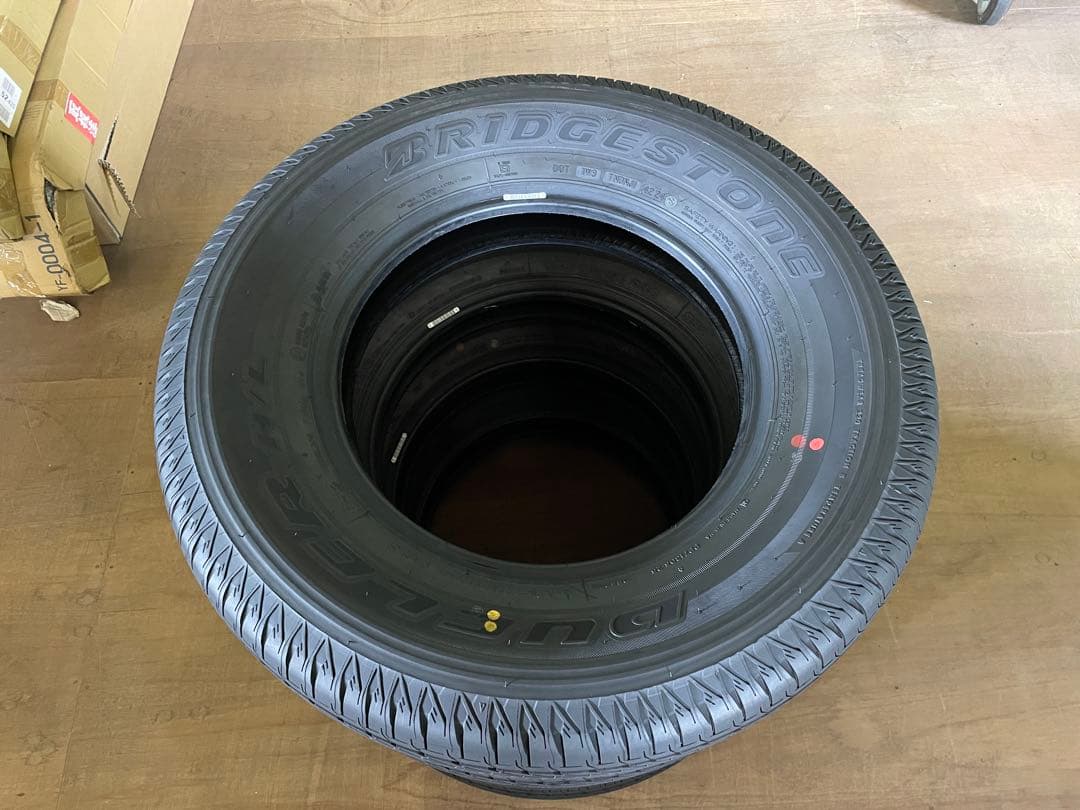 本州内送料無料 ジムニー ノマド 195/80R15 25年製 新車外し タイヤ