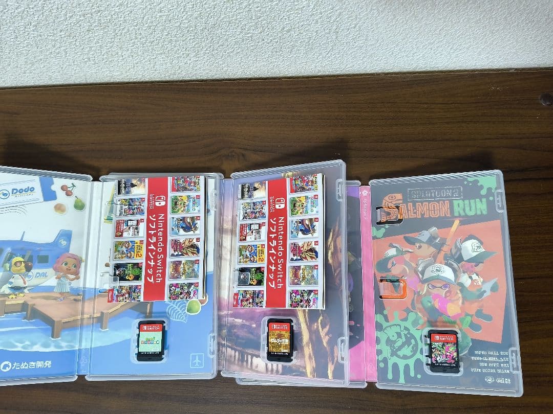 ・どうぶつの森 ・ゼルダの伝説 ・スプラトゥーン2 3本セット