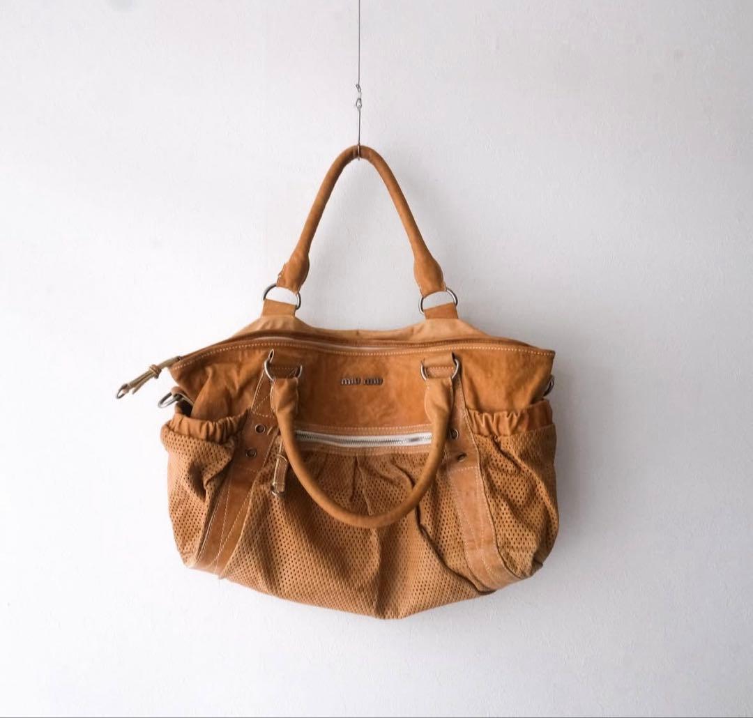 バッグ MIU MIU 90s Archive mini Boston bag