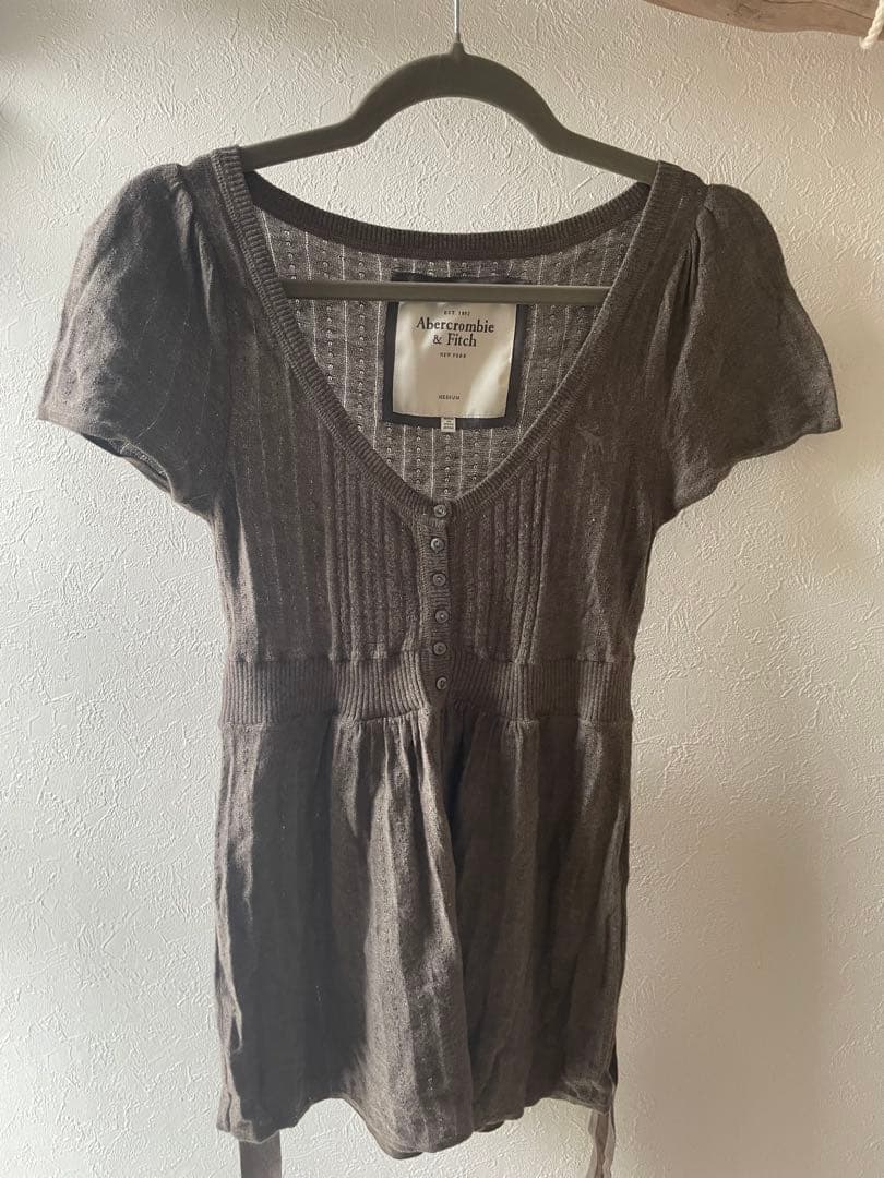 【新品】アバクロAbercrombie & Fitch サマーニット Y2K