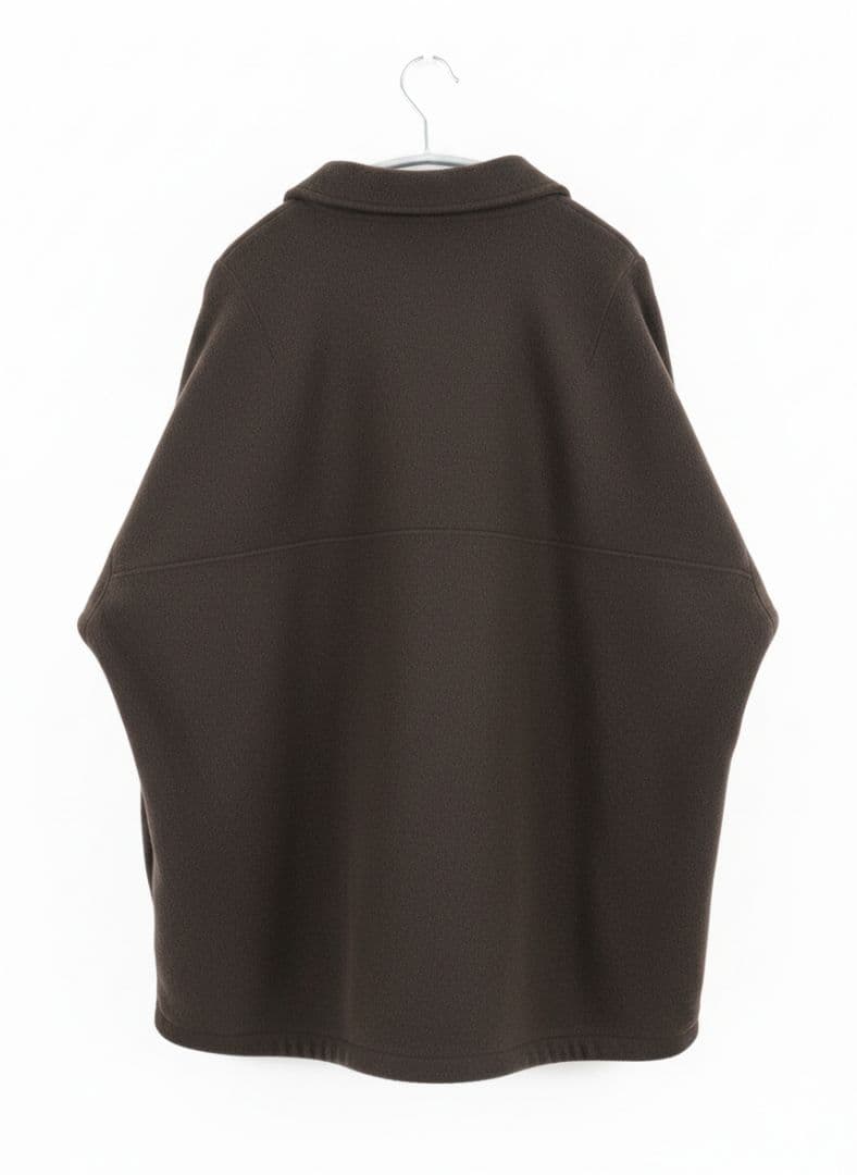 ANCELLM wool pullover shirt ブラウン