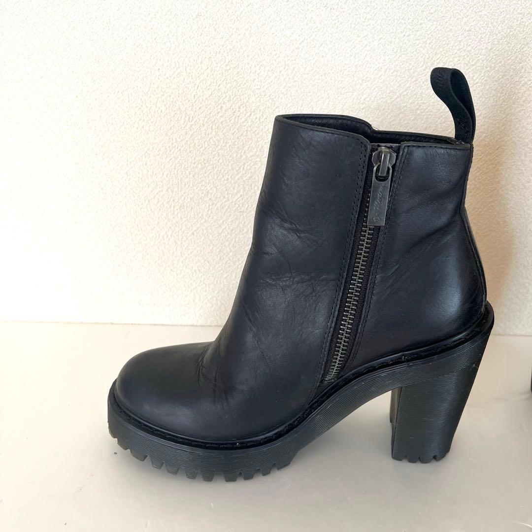 Dr.Martens 厚底　サイドゴア　ブーツ　横ジッパー 36EU
