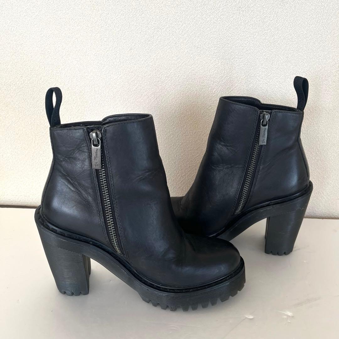 Dr.Martens 厚底　サイドゴア　ブーツ　横ジッパー 36EU