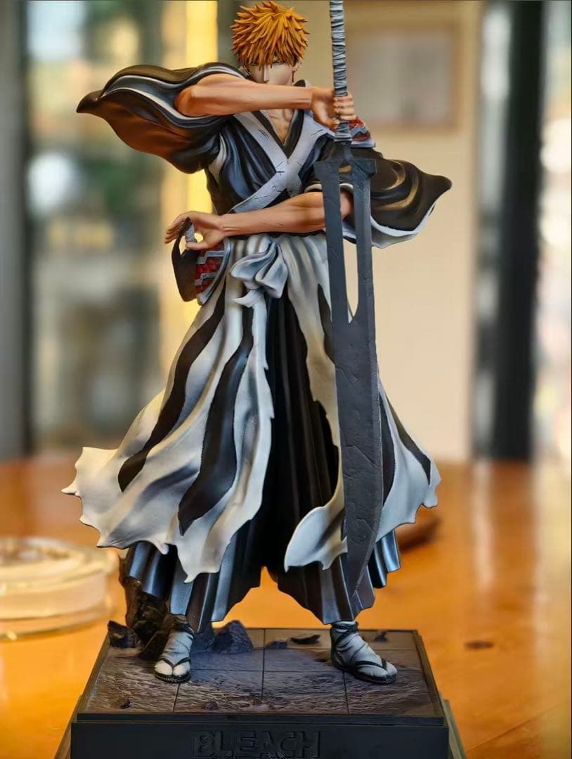 BLEACH 黒崎一護 ガレージキット ガレキ スタチュー⑧②