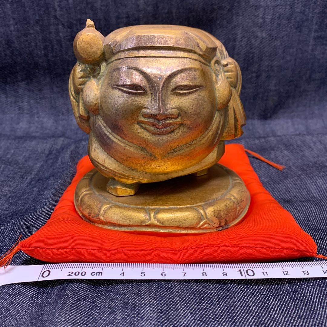 平櫛田中 大黒天 ブロンズ像　高さ約12cm 重さ約2.7kg