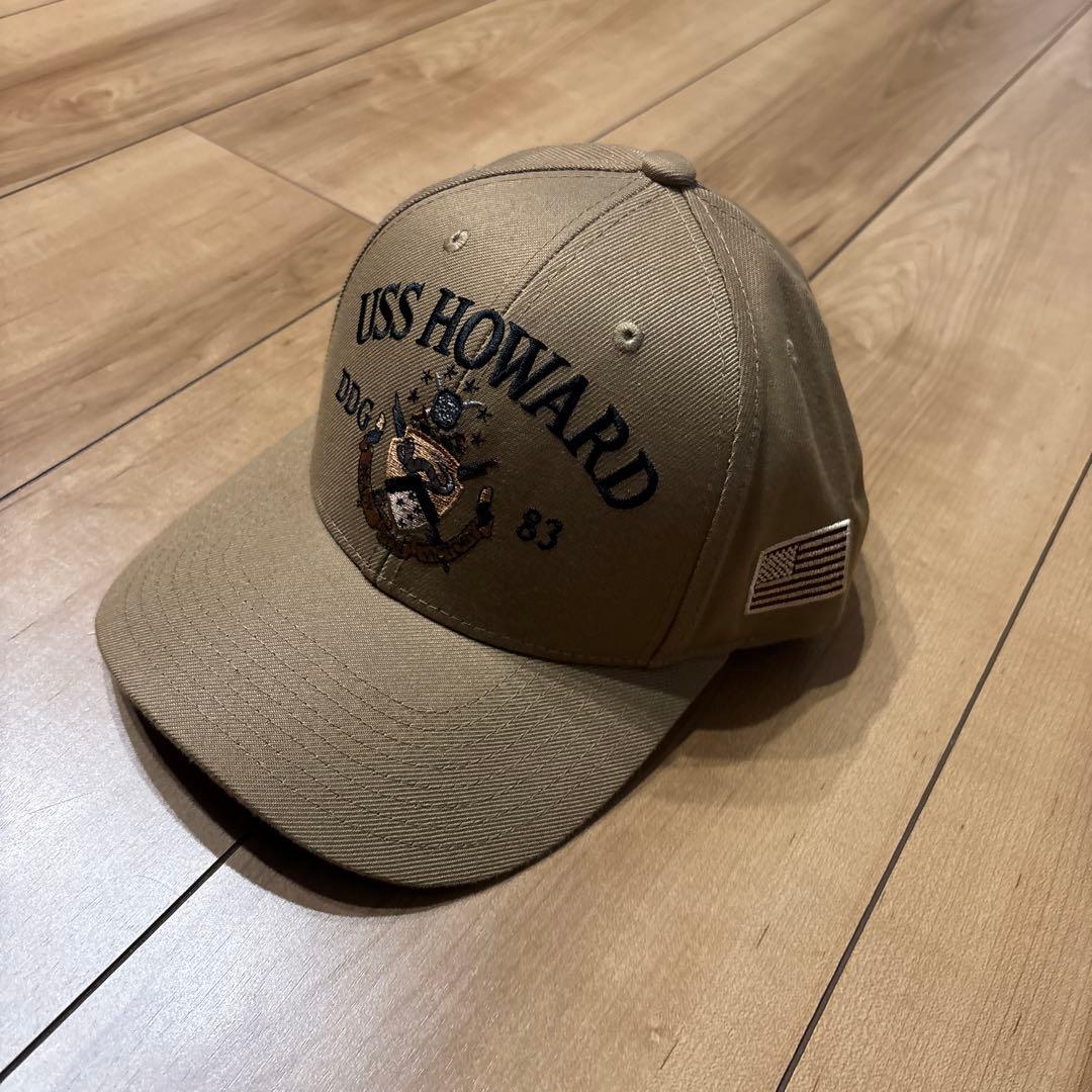 US NAVY キャップ　USS HOWARD DDG-83 米軍