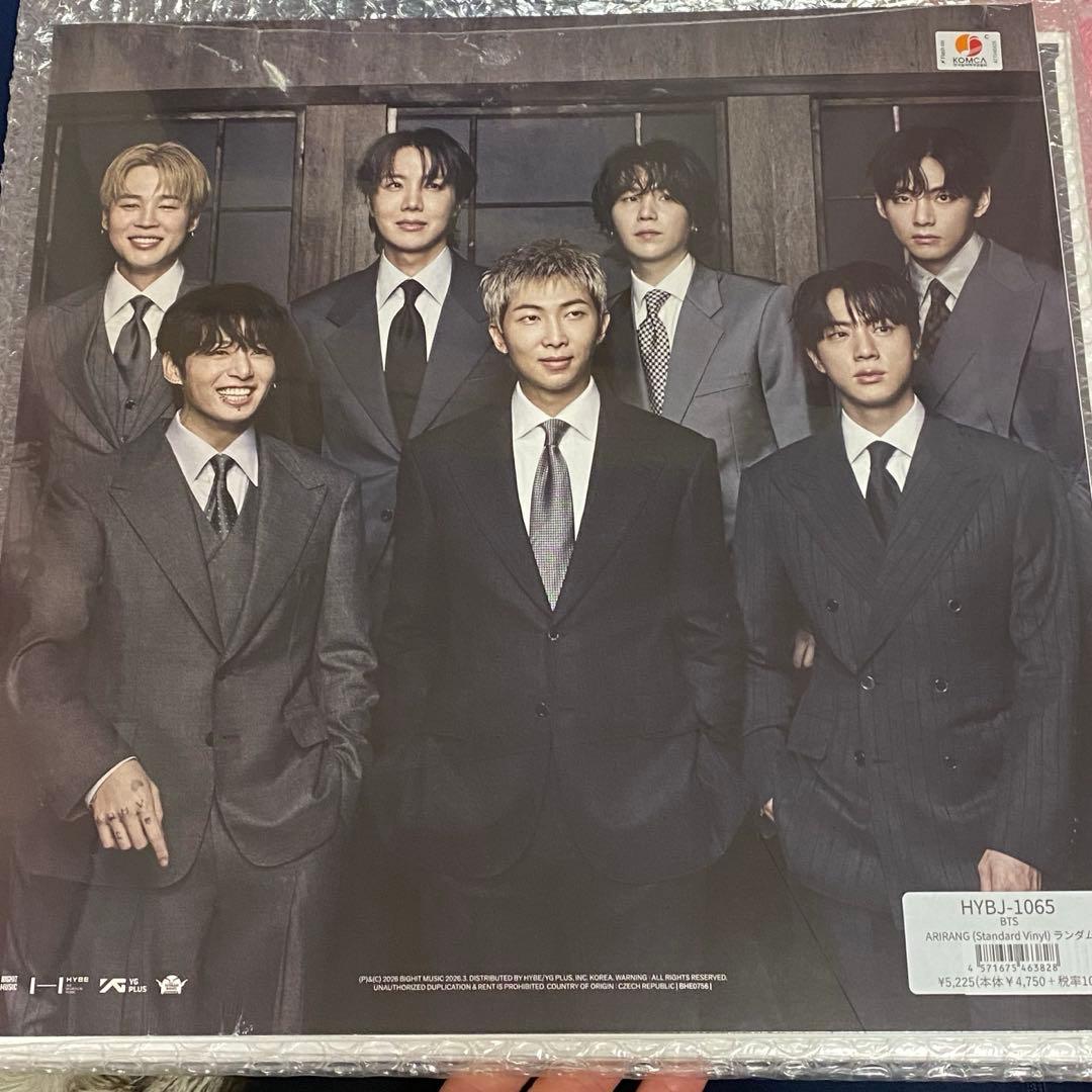 ☆ BTS ARIRANG Standard Vinyl SUGA☆