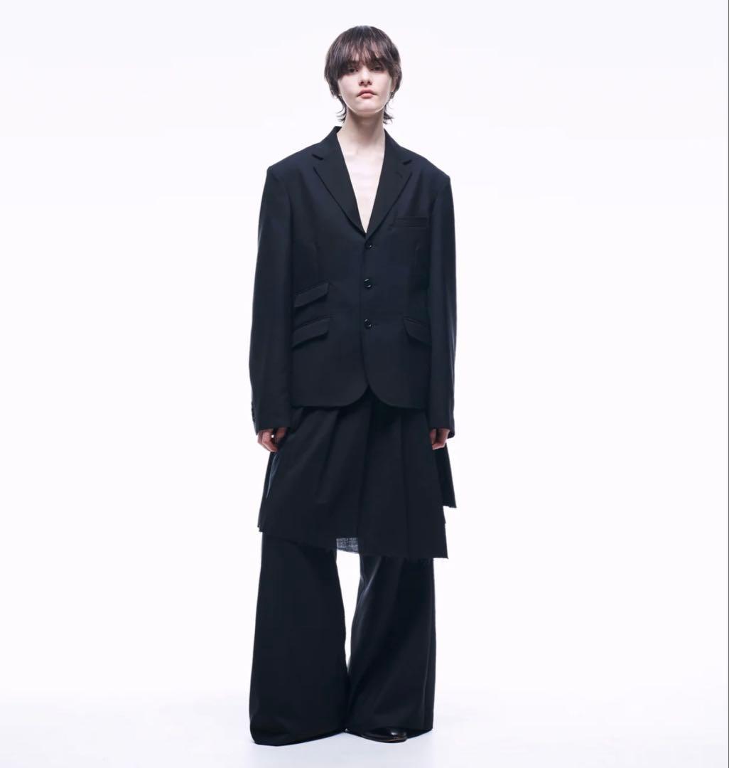 ilean SINGLE-BREASTED WOOL JACKET サイズ2