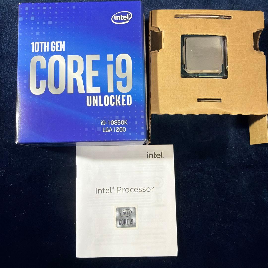 【動作確認済】intel Core i9-10850K