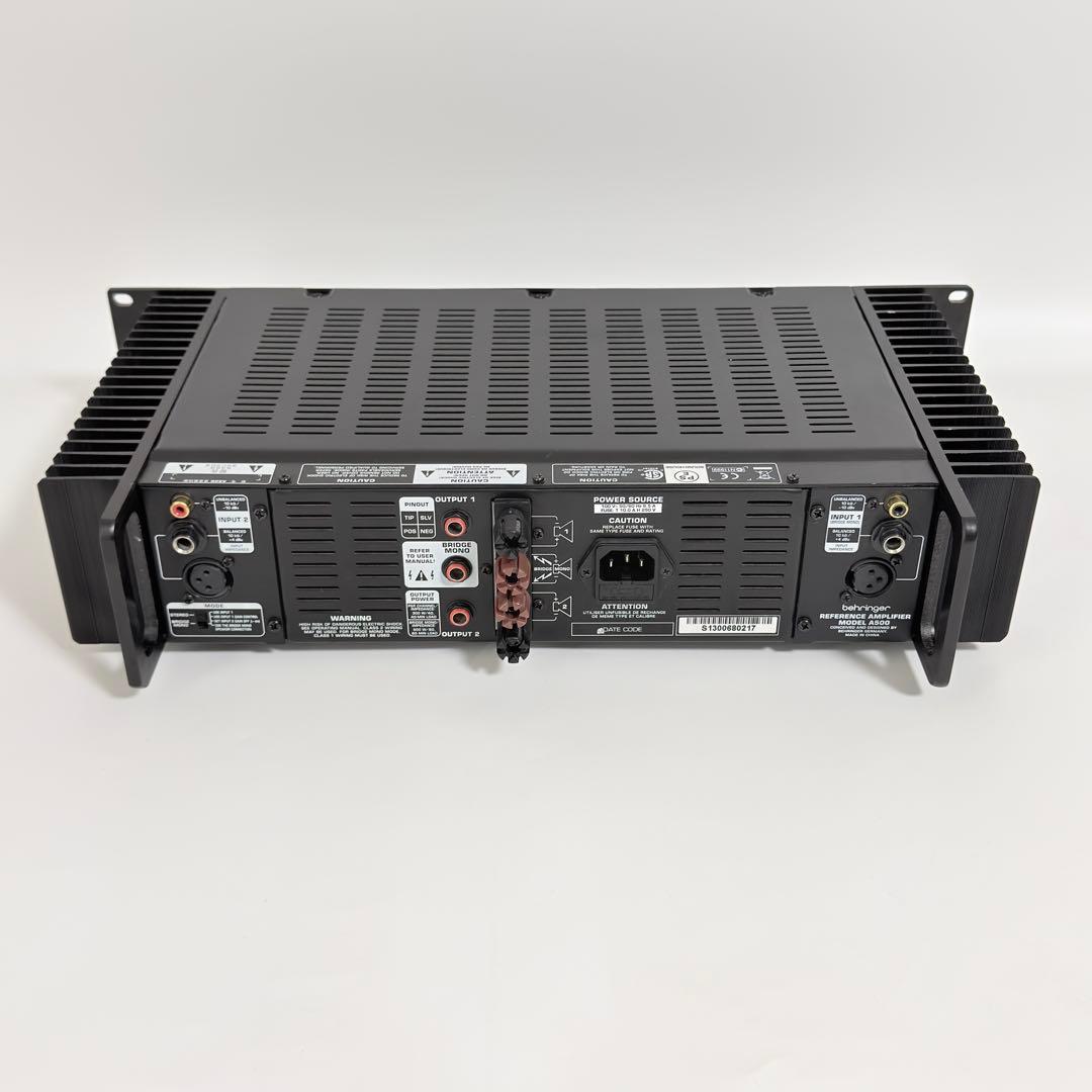 BEHRINGER ベリンガー REFERENCE AMPLIFIER A500