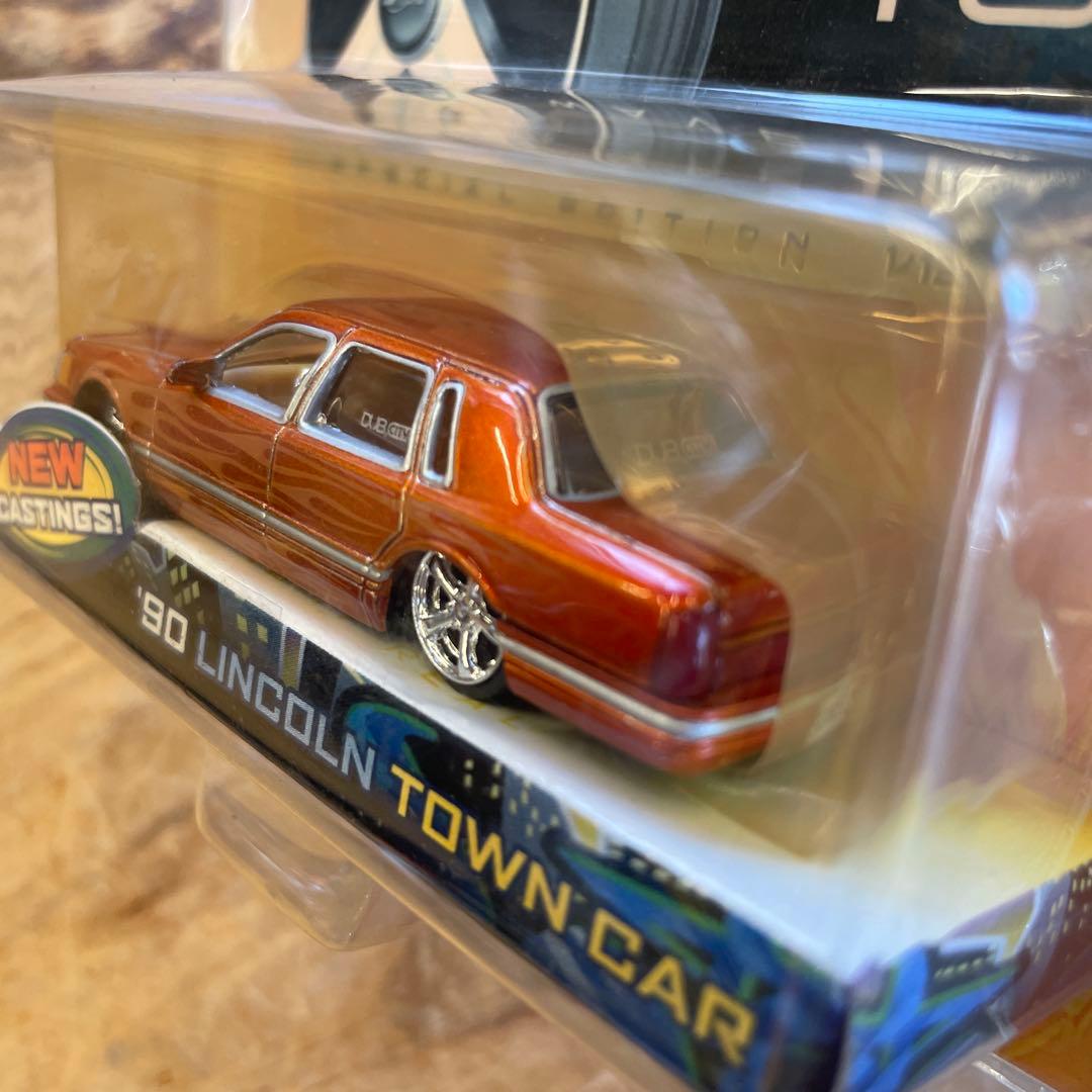 DUB CITY90LINCOLN 1/64ボルドー、オレンジ2個セット新品レア