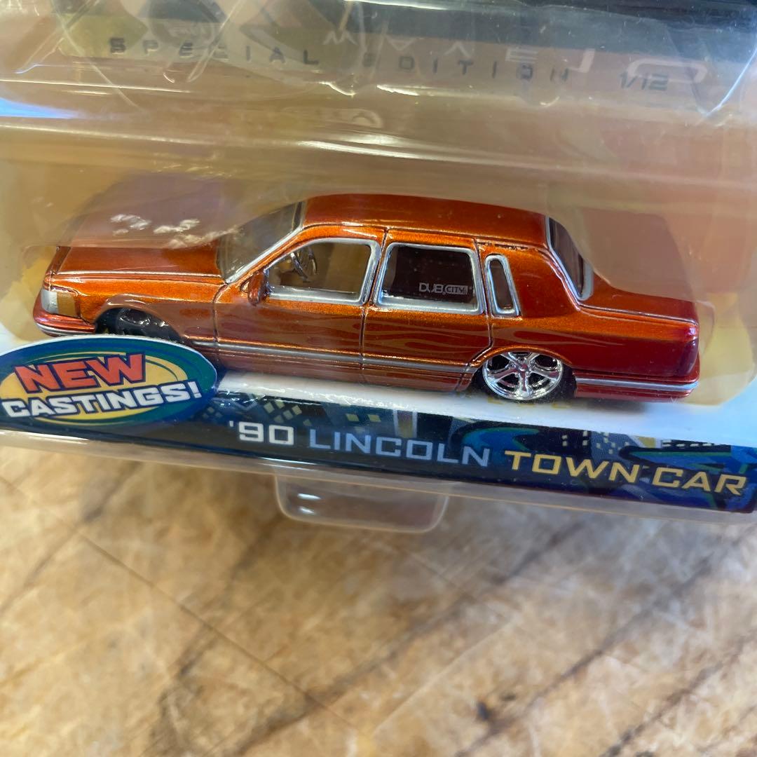 DUB CITY90LINCOLN 1/64ボルドー、オレンジ2個セット新品レア