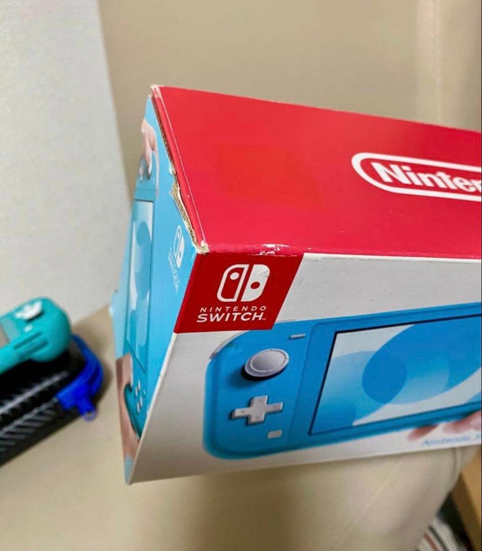 ろ*み様 Nintendo Switch Lite ターコイズ 本体