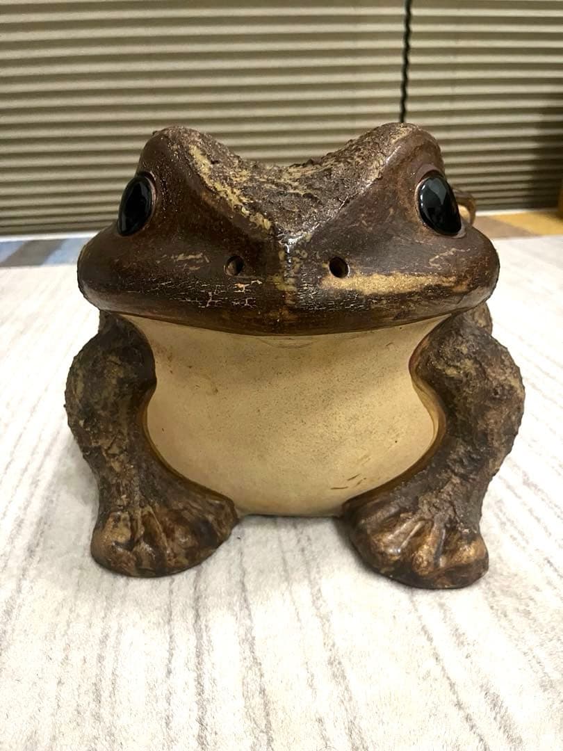 信楽焼　カエル　特大15号　親子かえる