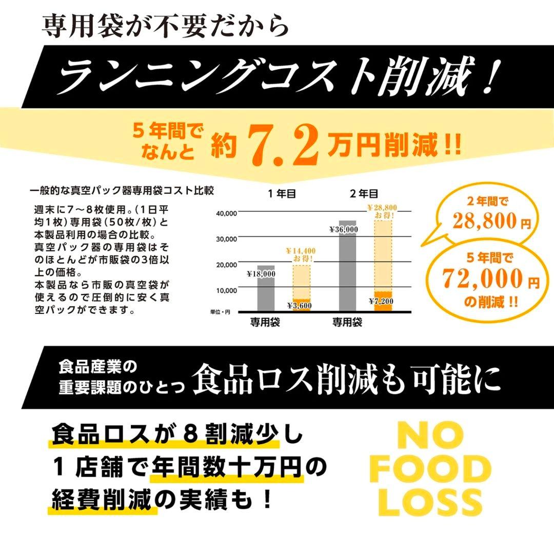 Smativ 家庭用 業務用 真空パック器 LEHIAR5000BK