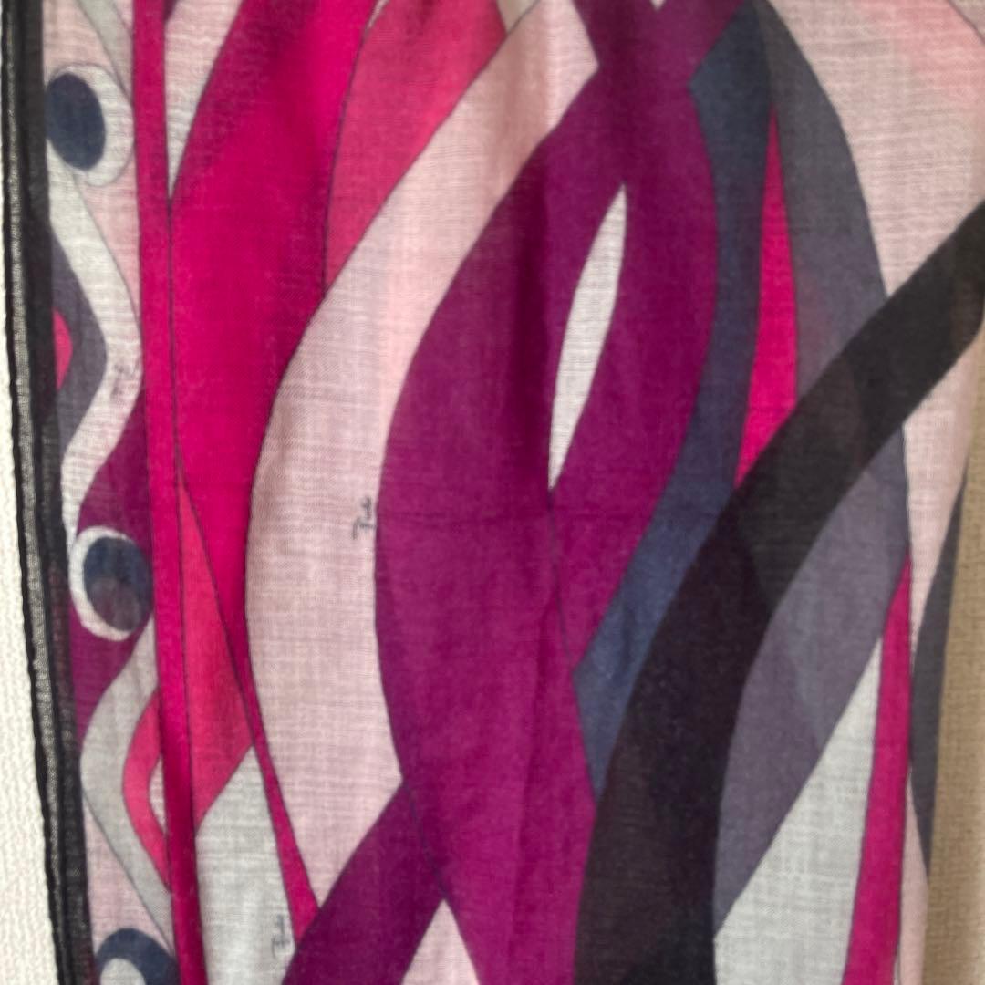 【美品】Drawer購入 EMILIO PUCCI エミリオプッチ 秋冬ストール